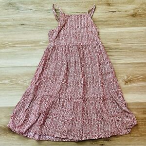 Arizona Jean Co Red and White Kids Maxi Dress